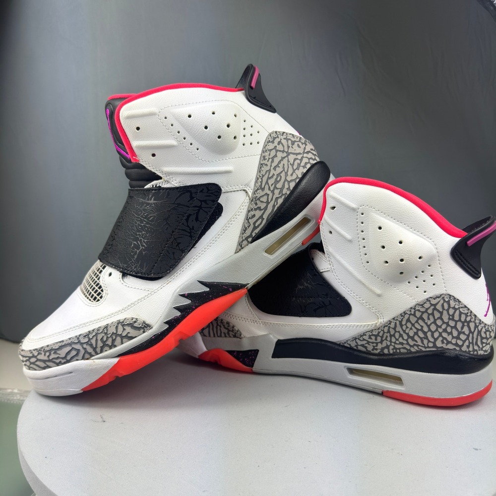 Air Jordan Son of Mars Mens Size 11.5 White Hot Lava Basketball Shoes Sneaker